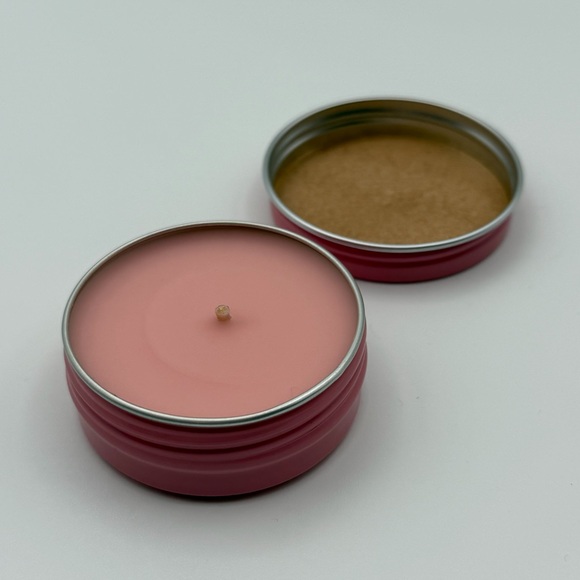 Juicy Couture Rosé Land Fine Fragranced Soy Candle 🌸 1 oz Tin - Picture 2 of 15